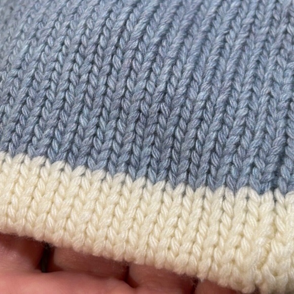 Hat Attack Reversible Tipped Beanie Blue/Denim OS - NWT main image 6